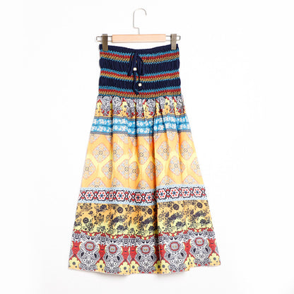 Chill-Cuts Floral Maxi Skirt