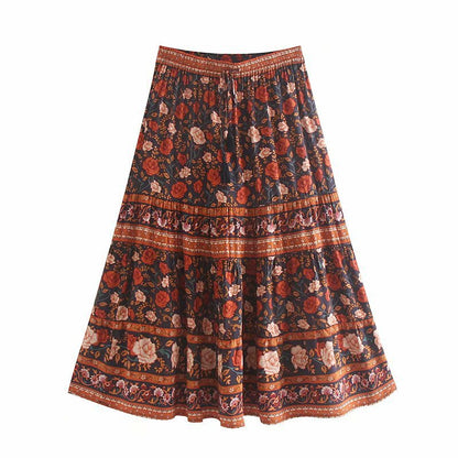 Comfort-Stride Elastic Skirt