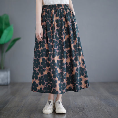 Urban-Ease Loose Midi Skirt