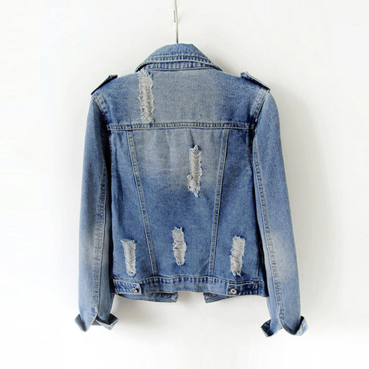 Ripped Everysize Denim Jacket