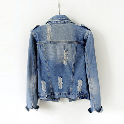 Ripped Everysize Denim Jacket