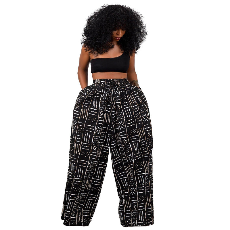 Leisure-Luxe Printing BoHo Pants