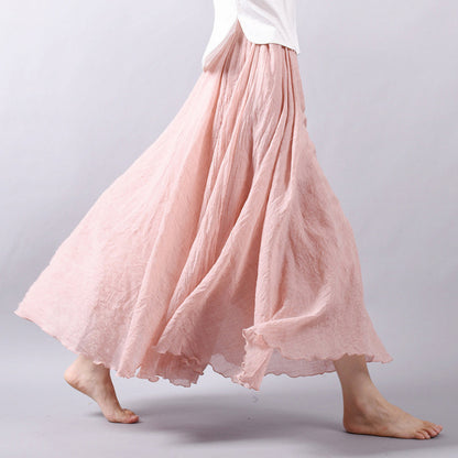 Chill-Cuts Cotton Maxi Skirt