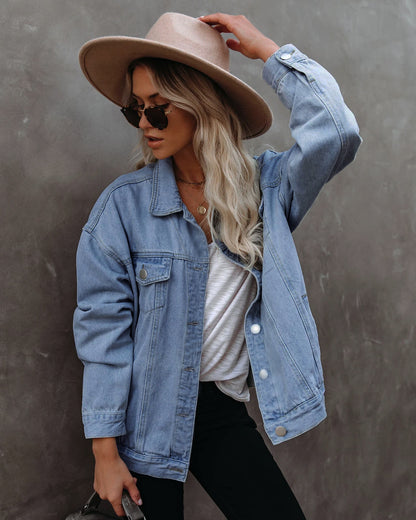 Spring And Summer New Denim Casual Jacket