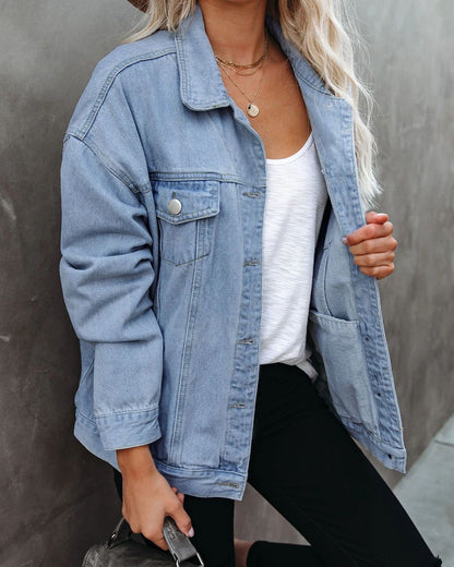 Spring And Summer New Denim Casual Jacket