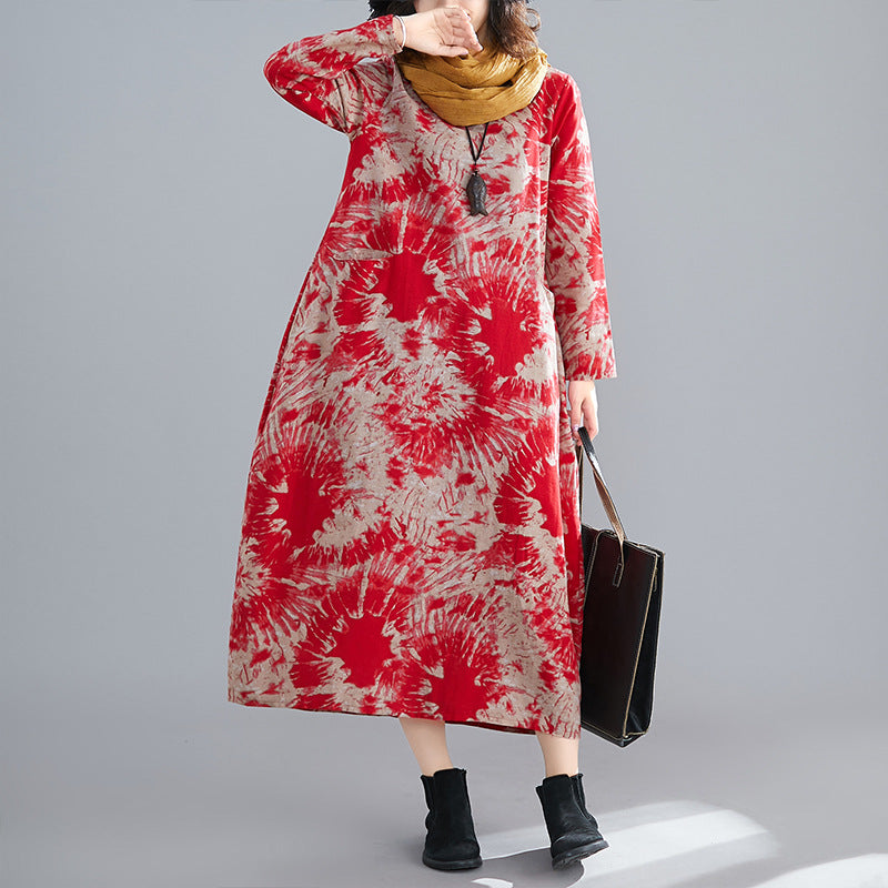 Vintage Long Sleeve Dress