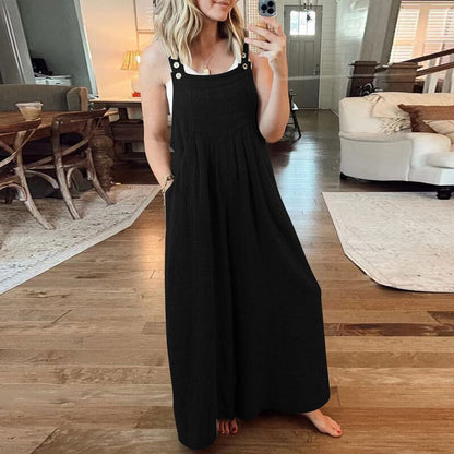 Gem Luxe Cotton Overall with Pocket