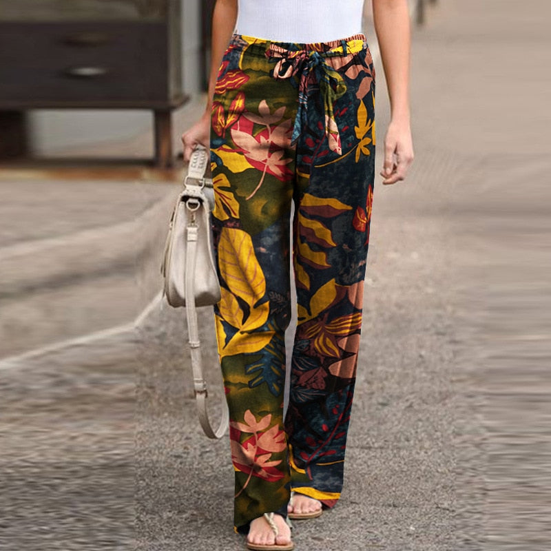 Gem Luxe Elegant Ethnic Style Pants