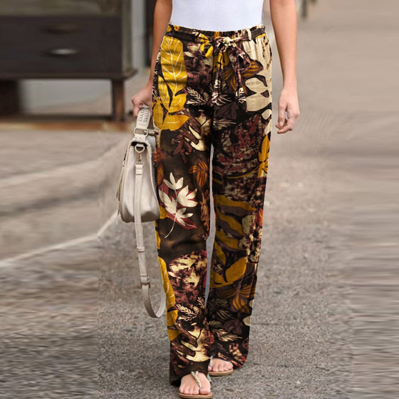 Gem Luxe Elegant Ethnic Style Pants