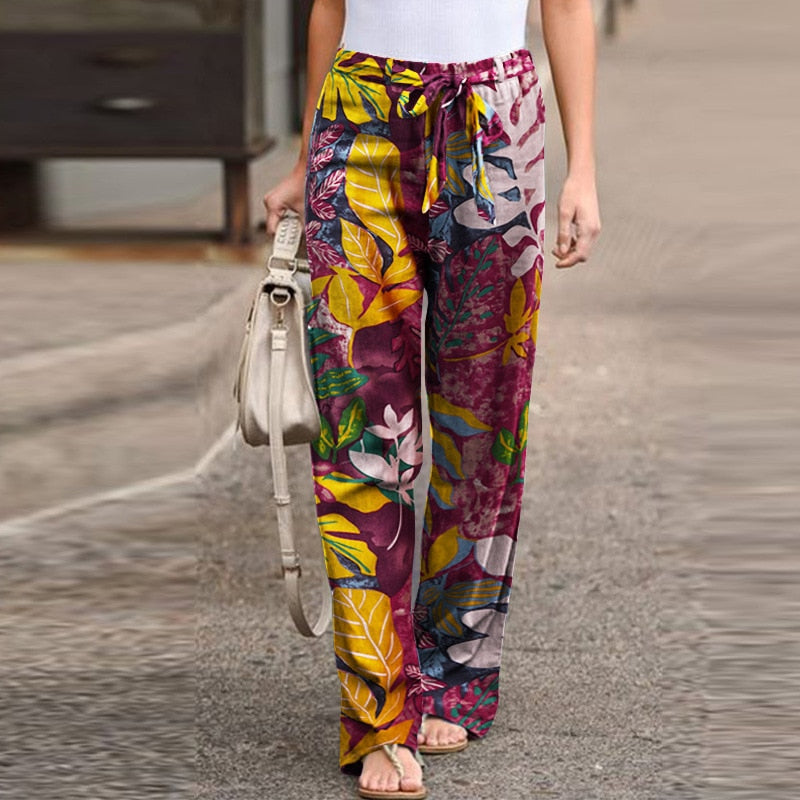 Gem Luxe Elegant Ethnic Style Pants