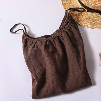 Loose Sleeveless Strap Tank top