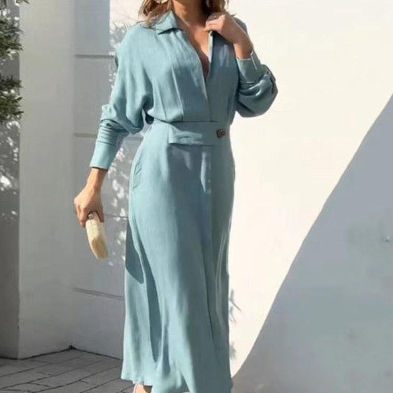 Luxe Vogue Elegant Maxi Dress