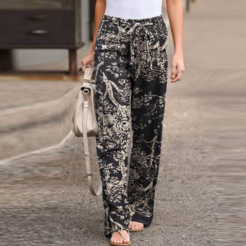 Gem Luxe Elegant Ethnic Style Pants