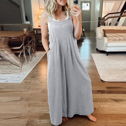 Gem Luxe Cotton Overall with Pocket