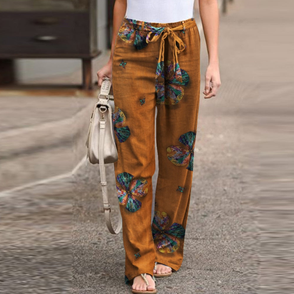 Gem Luxe Elegant Ethnic Style Pants