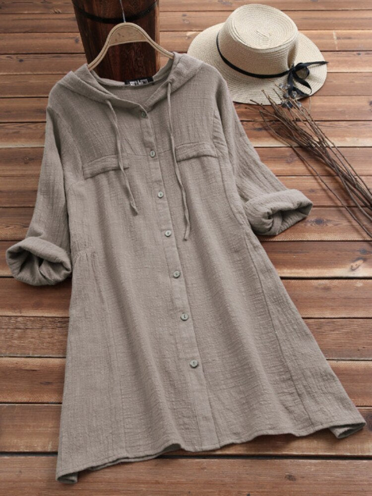 Oversized Women’s Cardigan with V-Neck